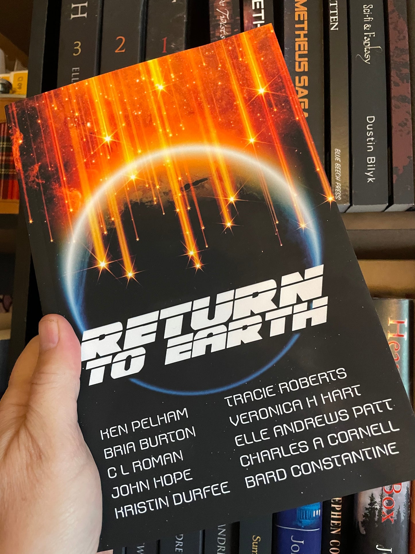 Return to Earth: A Sci-fi and Fantasy Anthology, Paperback, Signed by EAP