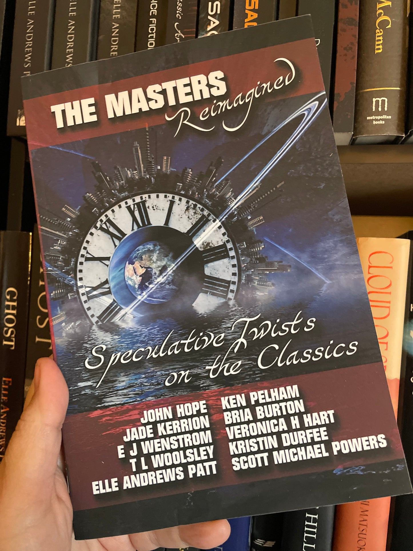 The Masters Reimagined: Speculative Twists on the Classics, a SFF Anthology Paperback, Signed