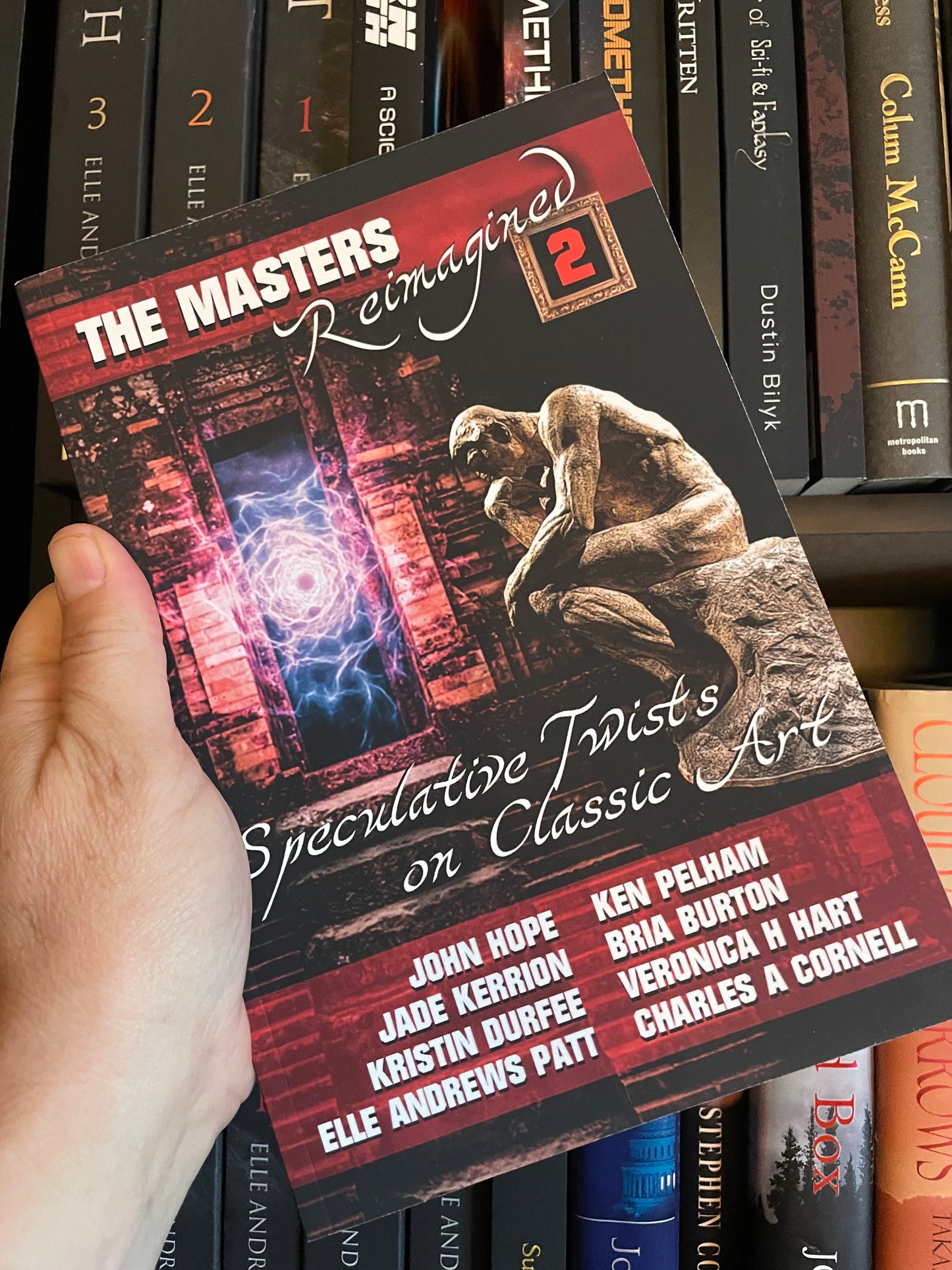 The Masters Reimagined 2: Speculative Twists on Classic Art, an SFF Anthology, Paperback, Signed