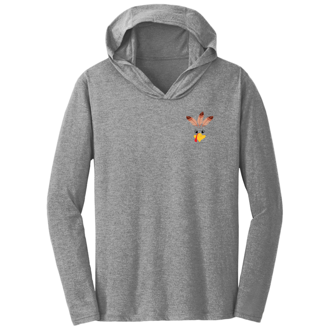 Gobble Gobble Turkey Face / Front and Back T-Shirt Hoodie /Multiple Colors