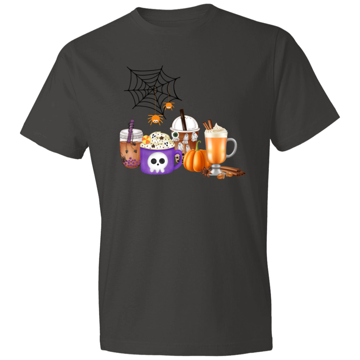 Halloween Coffees / Lightweight T-Shirt / Multiple Colors