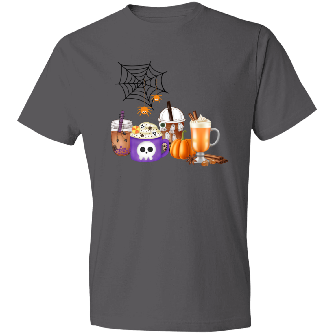 Halloween Coffees / Lightweight T-Shirt / Multiple Colors