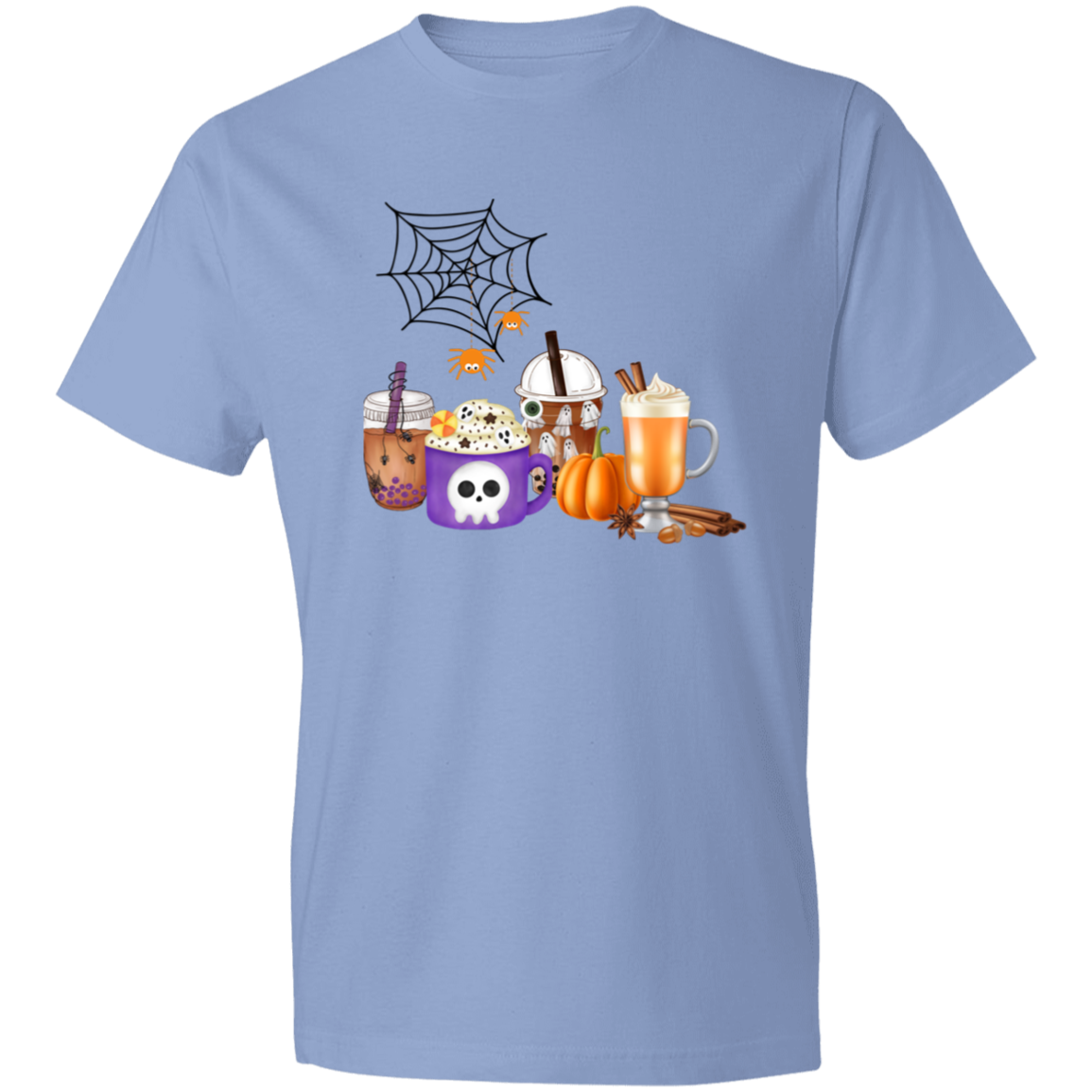 Halloween Coffees / Lightweight T-Shirt / Multiple Colors