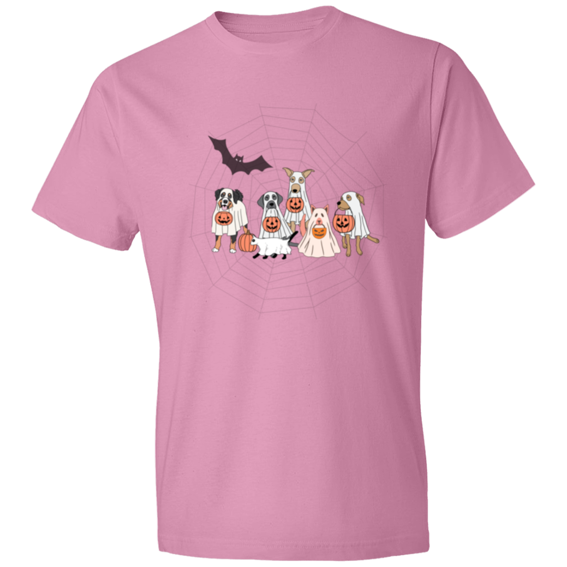 Ghost Dogs Halloween / Lightweight T-Shirt / Multiple Colors