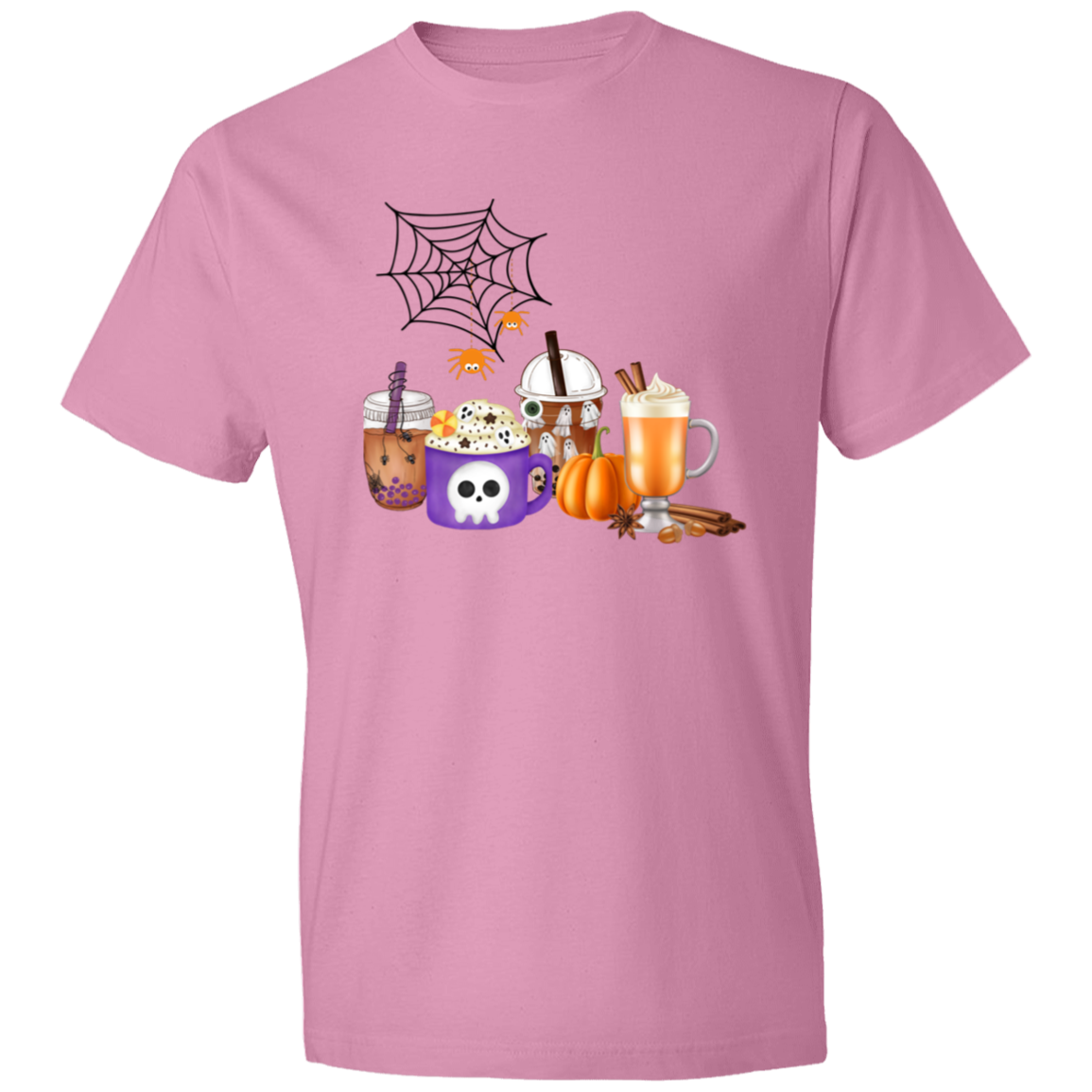 Halloween Coffees / Lightweight T-Shirt / Multiple Colors