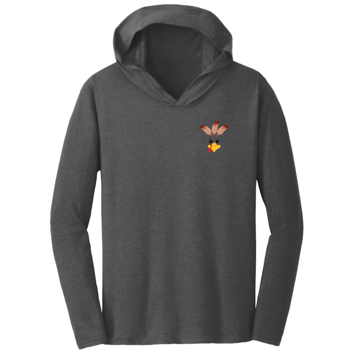 Gobble Gobble Turkey Face / Front and Back T-Shirt Hoodie /Multiple Colors