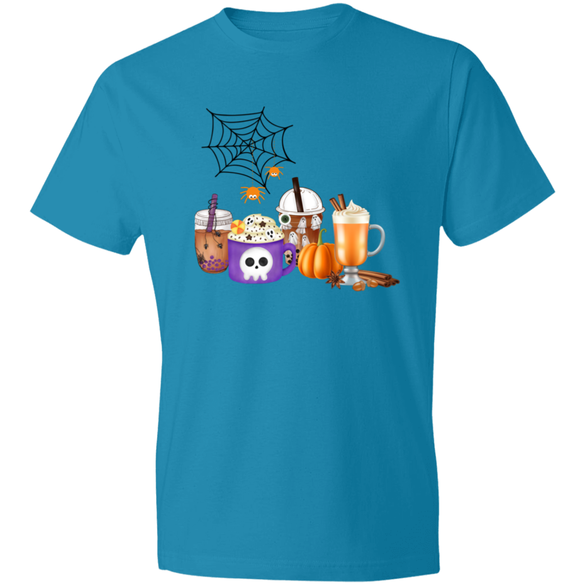 Halloween Coffees / Lightweight T-Shirt / Multiple Colors