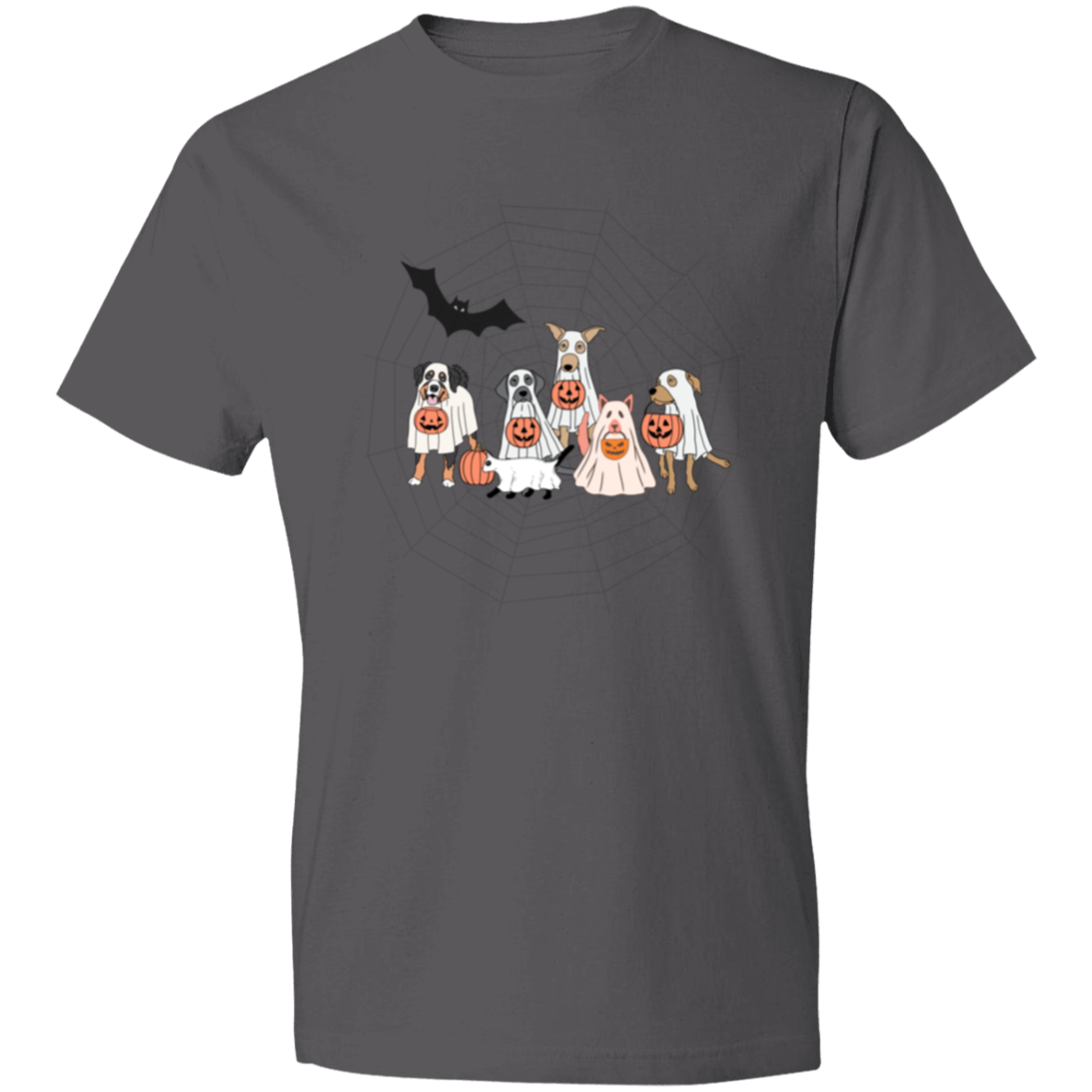 Ghost Dogs Halloween / Lightweight T-Shirt / Multiple Colors