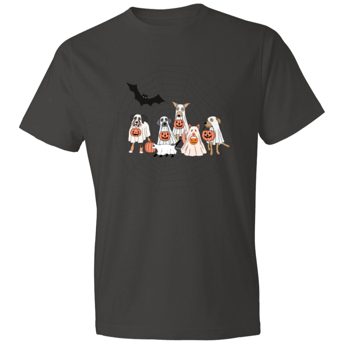 Ghost Dogs Halloween / Lightweight T-Shirt / Multiple Colors