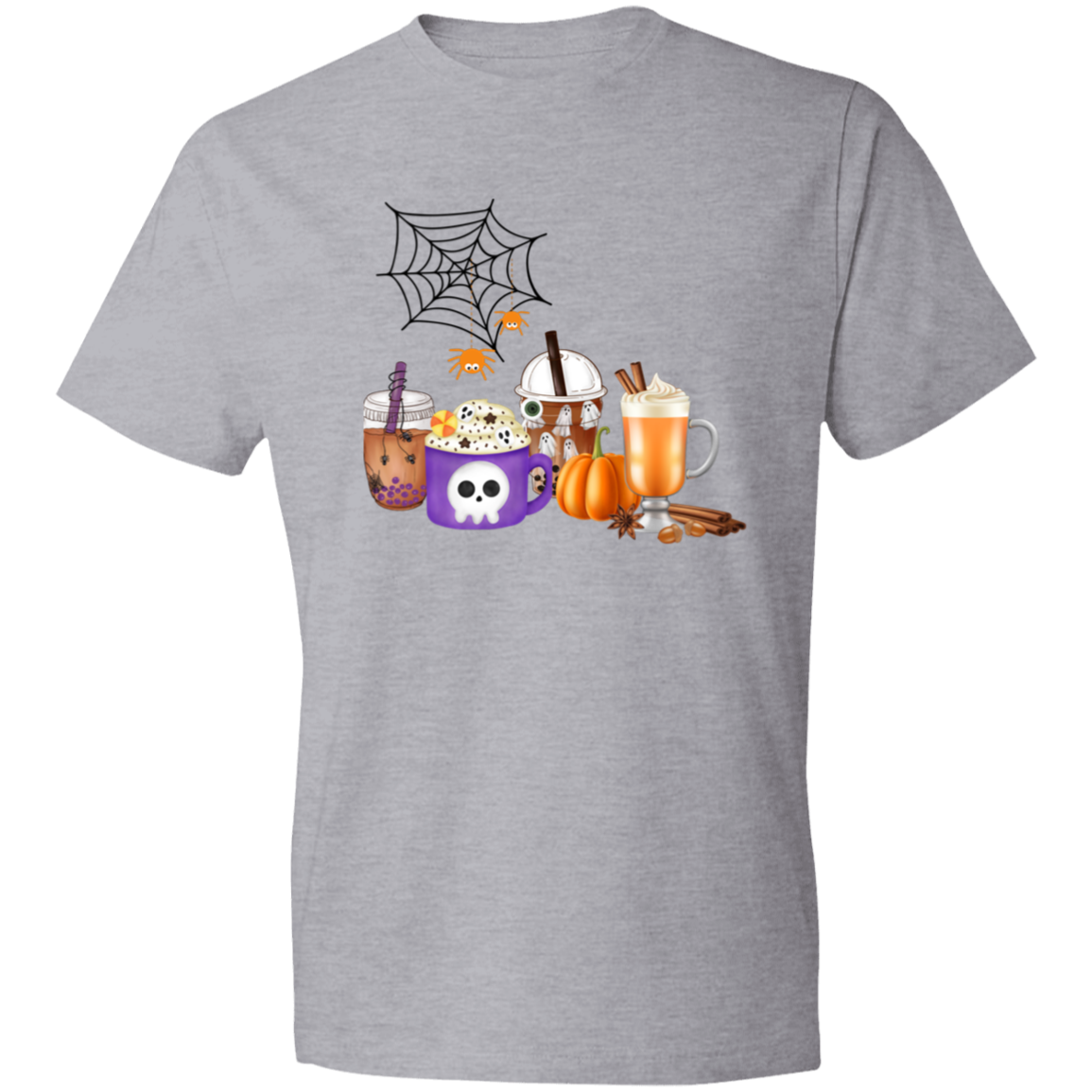 Halloween Coffees / Lightweight T-Shirt / Multiple Colors