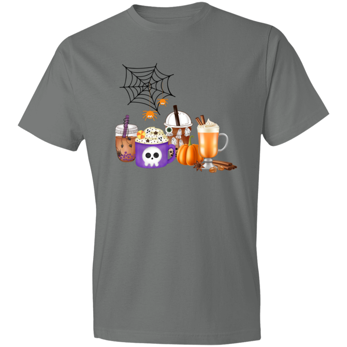 Halloween Coffees / Lightweight T-Shirt / Multiple Colors