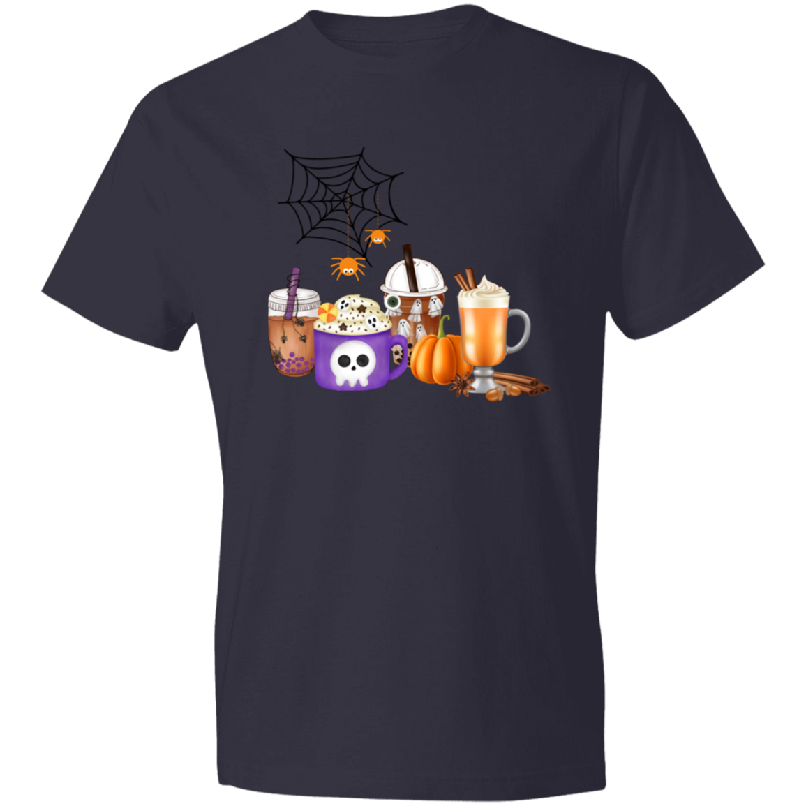 Halloween Coffees / Lightweight T-Shirt / Multiple Colors