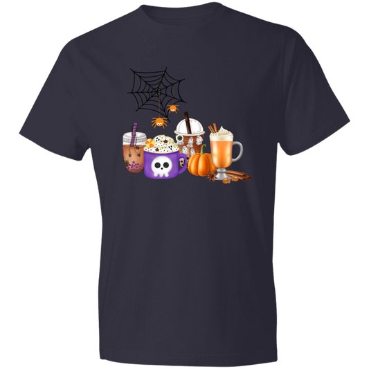 Halloween Coffees / Lightweight T-Shirt / Multiple Colors