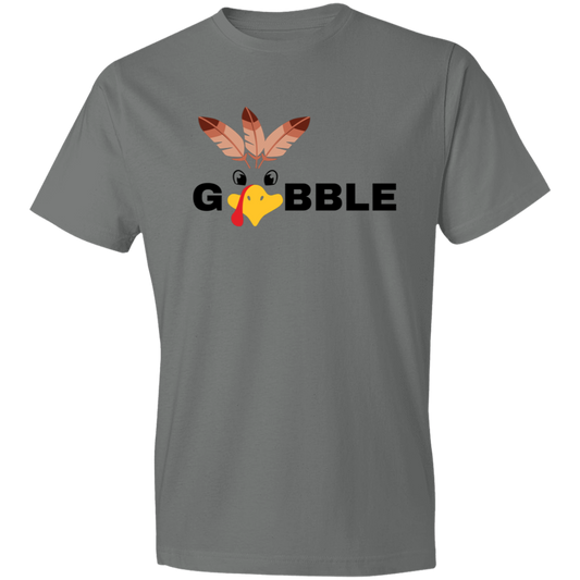 Gobble Gobble Turkey Face / Lightweight T-Shirt / Multiple Colors