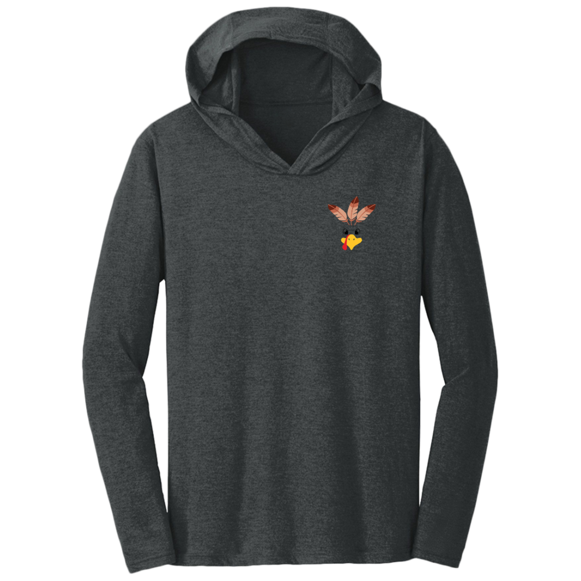 Gobble Gobble Turkey Face / Front and Back T-Shirt Hoodie /Multiple Colors