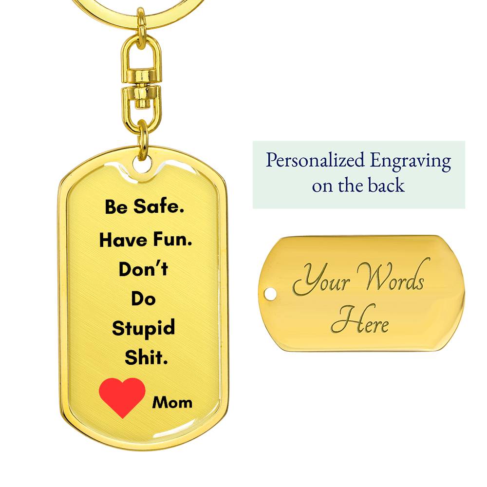 Mom Reminder Keychains for Big Kids