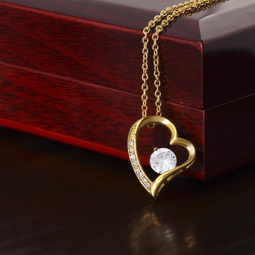 For Beautiful Wife: Forever Love Necklace