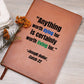 Vegan Leather Journal: Catch 22 Quote