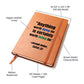 Vegan Leather Journal: Catch 22 Quote