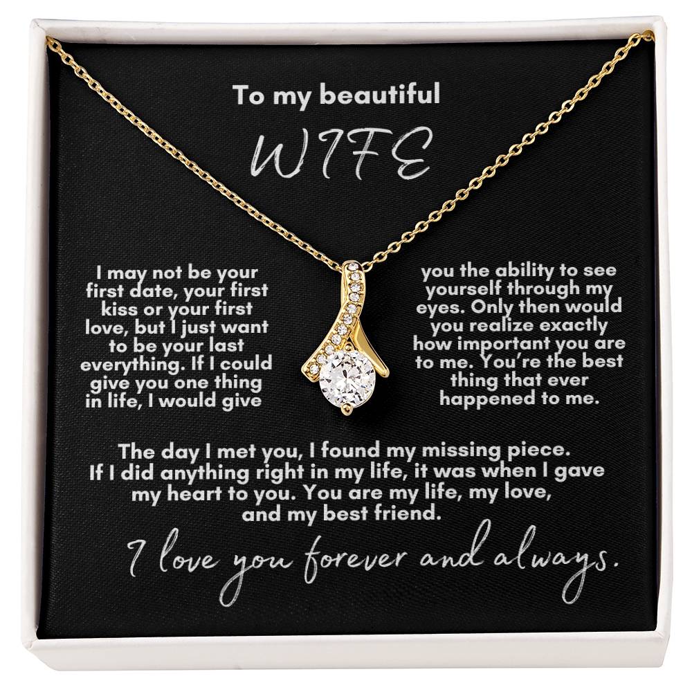 For Beautiful Wife: Alluring Beauty Necklace