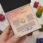 For Mom from Daughter: Heart of a Warrior Necklace
