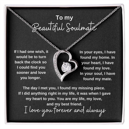 For Soulmate: Forever Love Necklace