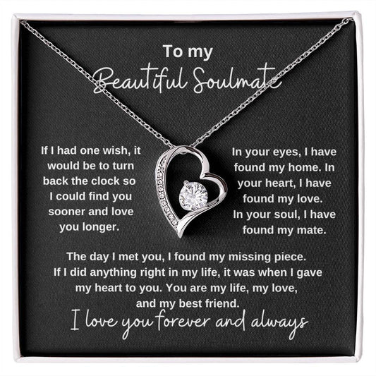 For Soulmate: Forever Love Necklace