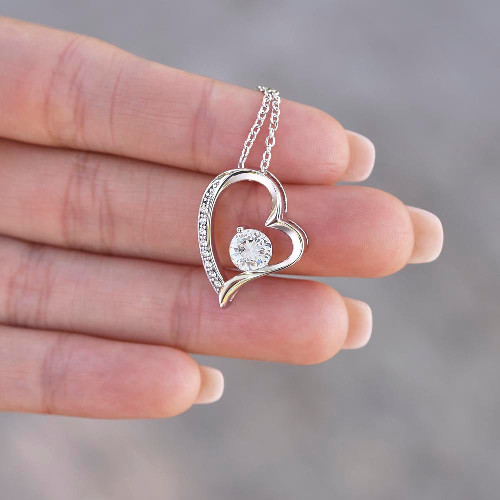 For Beautiful Wife: Forever Love Necklace