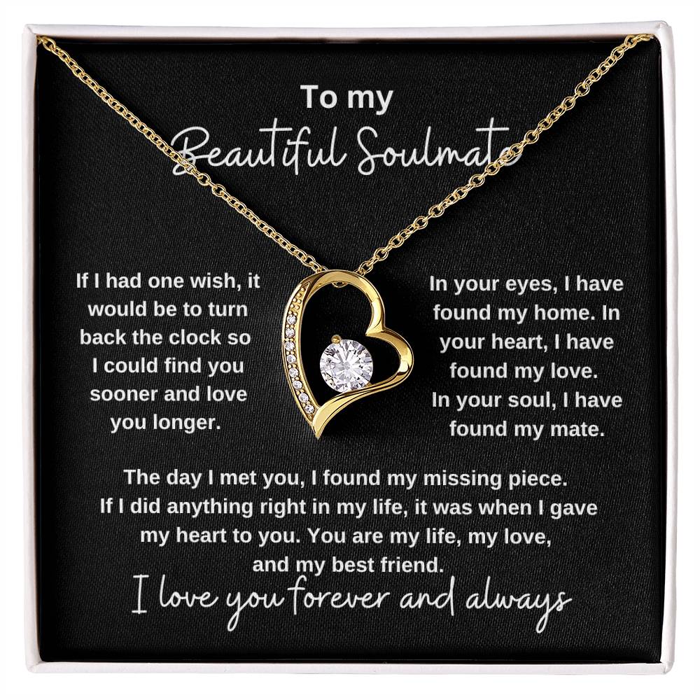 For Soulmate: Forever Love Necklace